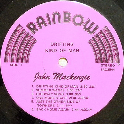 John Mackenzie – Drifting Kind Of Man
