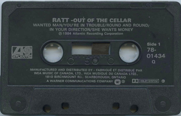 Ratt – Out Of The Cellar (CASSETTE)