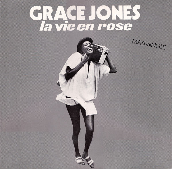 Grace Jones – La Vie En Rose (12", 45 RPM, Single, Reissue) Germany pressing