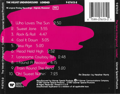 The Velvet Underground – Loaded (CD ALBUM)