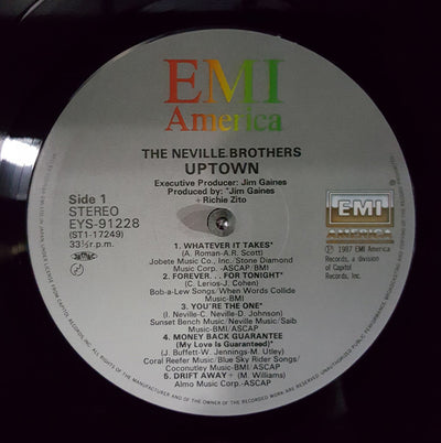 The Neville Brothers – Uptown (Japanese Pressing NO OBI)