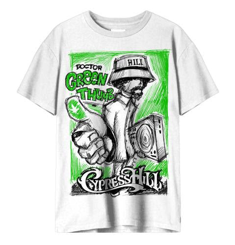 Cypress Hill - Green Thumb (T Shirt white)