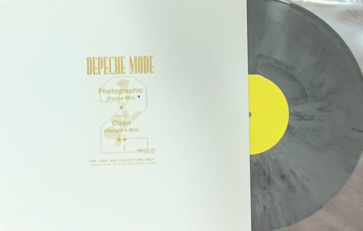 Depeche Mode- Photographic/Clean (12", 45 RPM,  Limited Edition # 359/500)