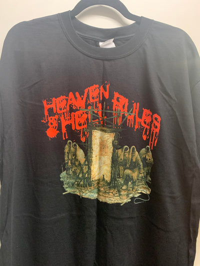 Heaven and Hell Rules - World Tour 2007 T Shirt, Black, XL