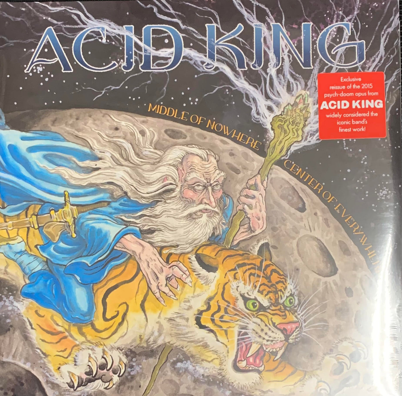 Acid King-Middle Of Nowhere, Center of Everywhere  (NEW PRESSING) (Blue Vinyl)