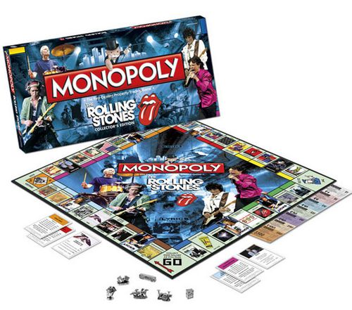 The Rolling Stones Monopoly Board Game - Collector's Edition