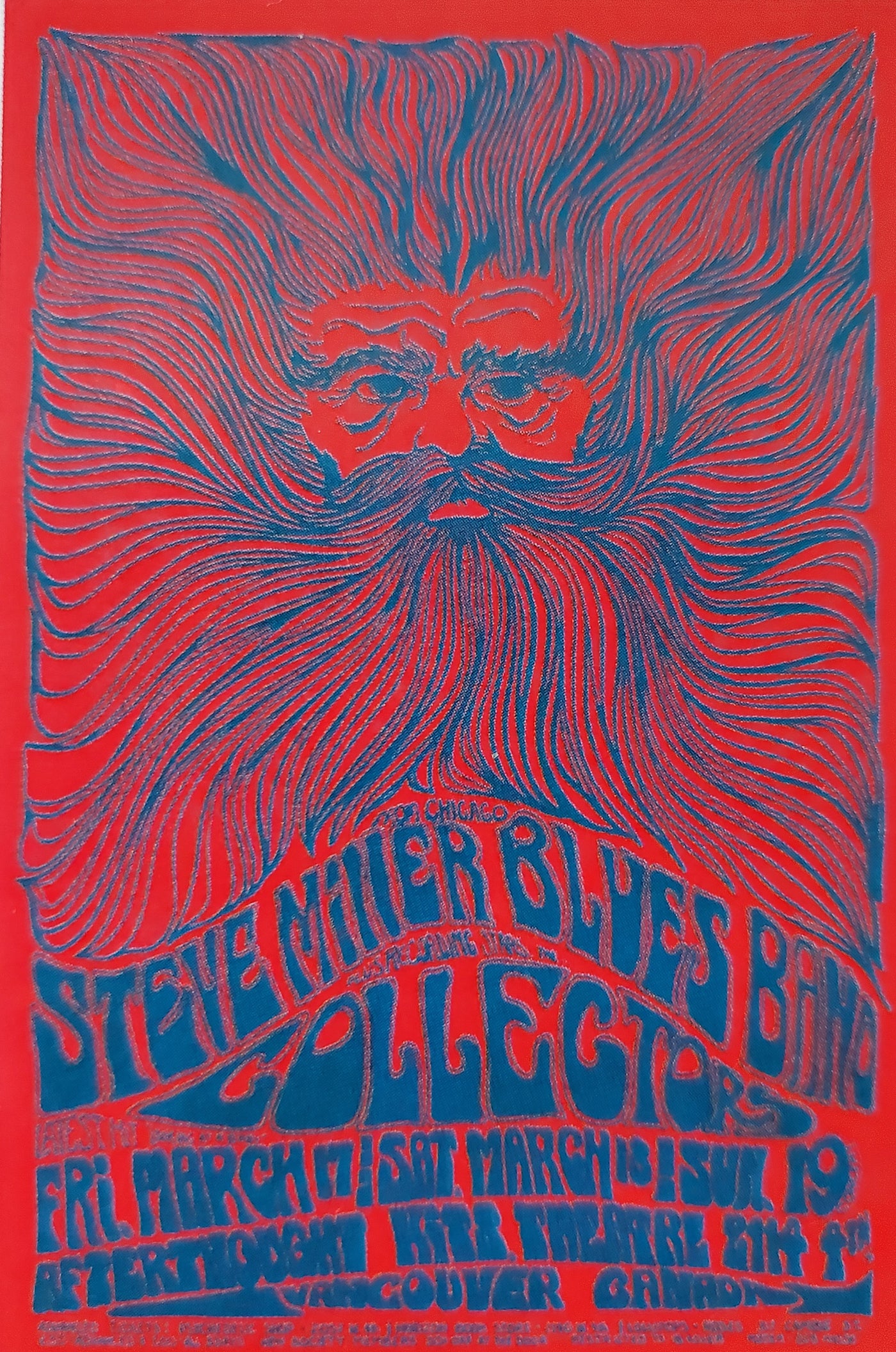 Afterthought Poster A46 Steve Miller Blues Band