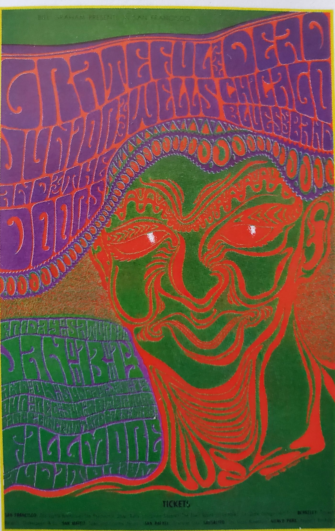Afterthought Poster 283 The Grateful Dead/Jason Wells/Chicago