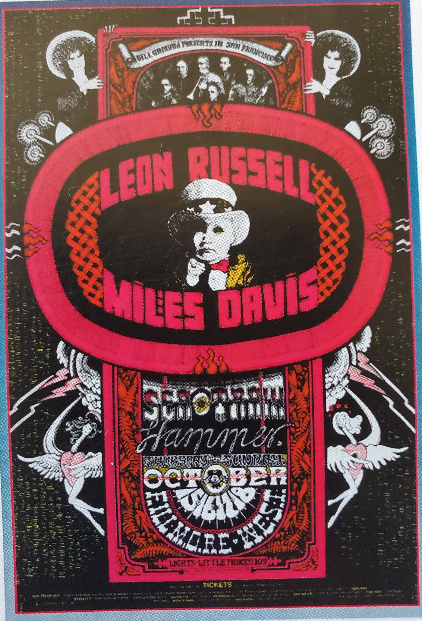 Afterthought Poster 284 Leon Russell/Miles Davis