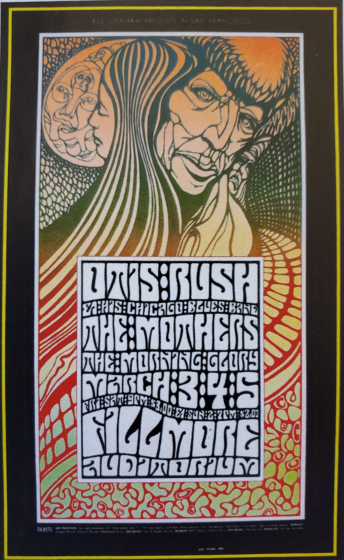Afterthought Poster 286 Otis Rush/The Mothers