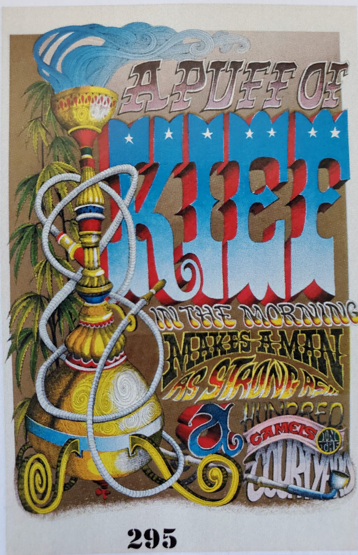 Poster 295 A Puff of Kief