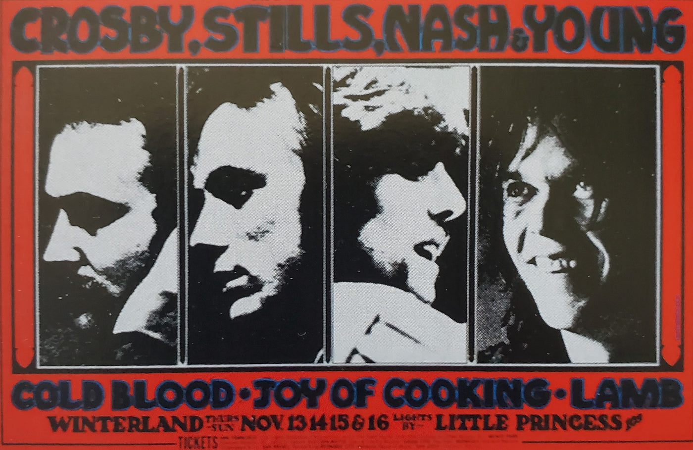 Afterthought Poster 365 Crosby Stills Nash Young