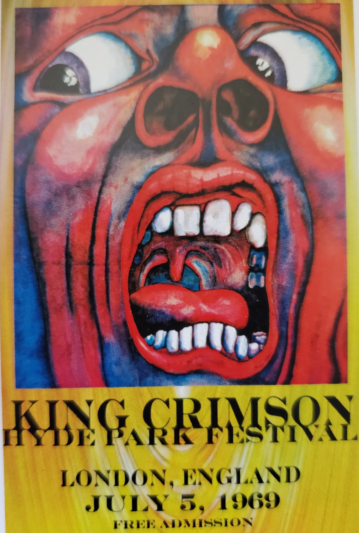 Poster 413 King Crimson