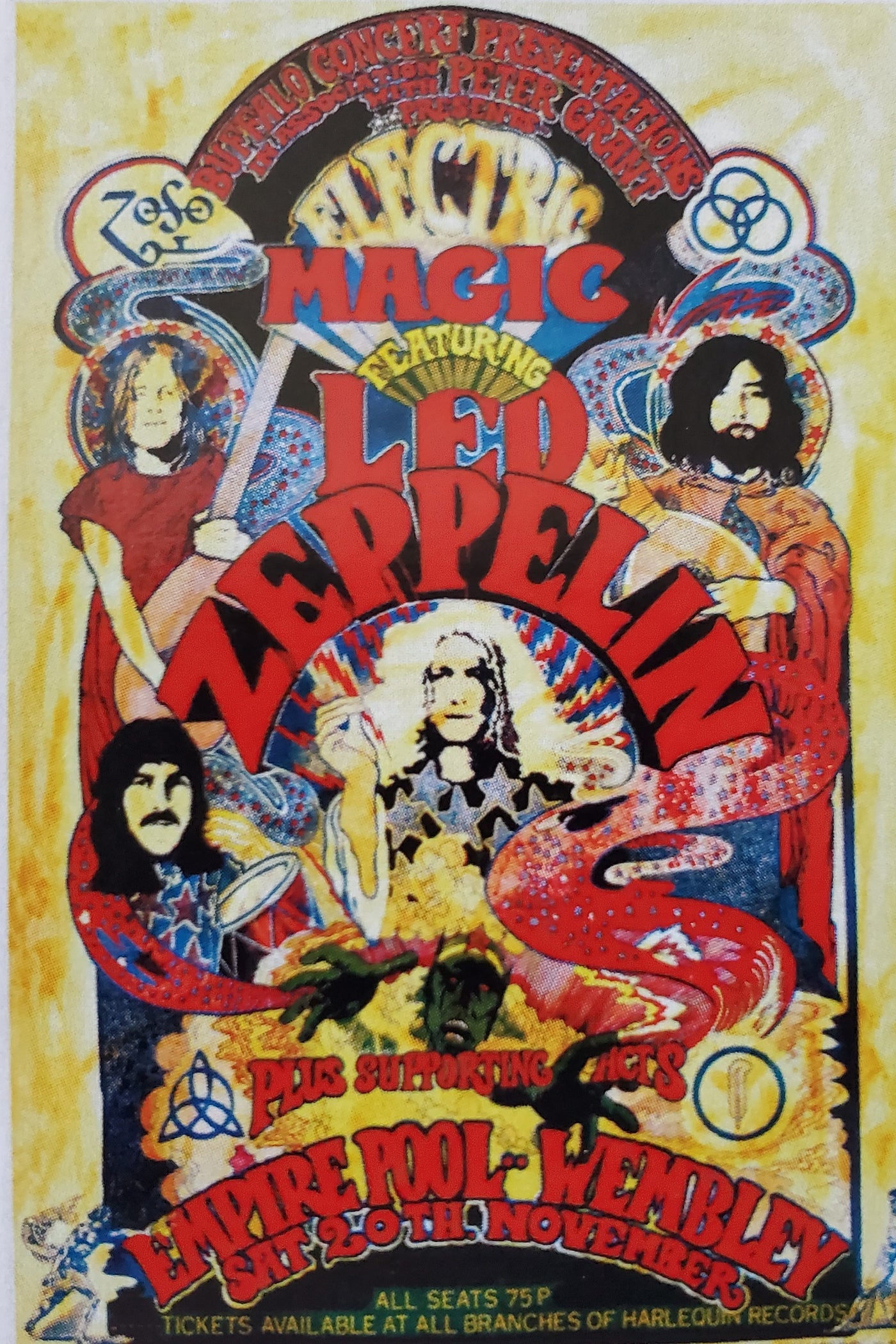 Poster 446 Led Zeppelin Magic