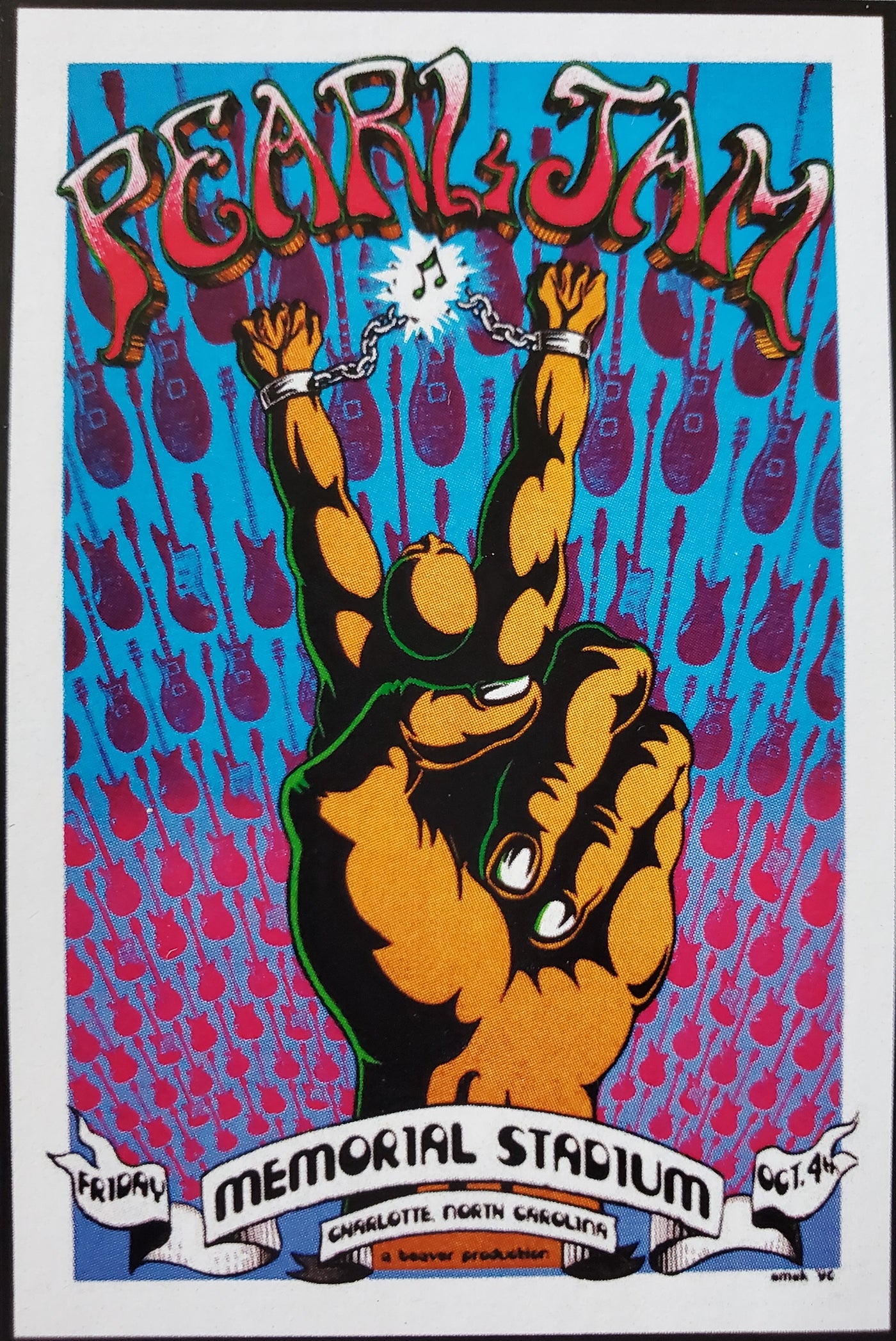 Poster T14 Pearl Jam