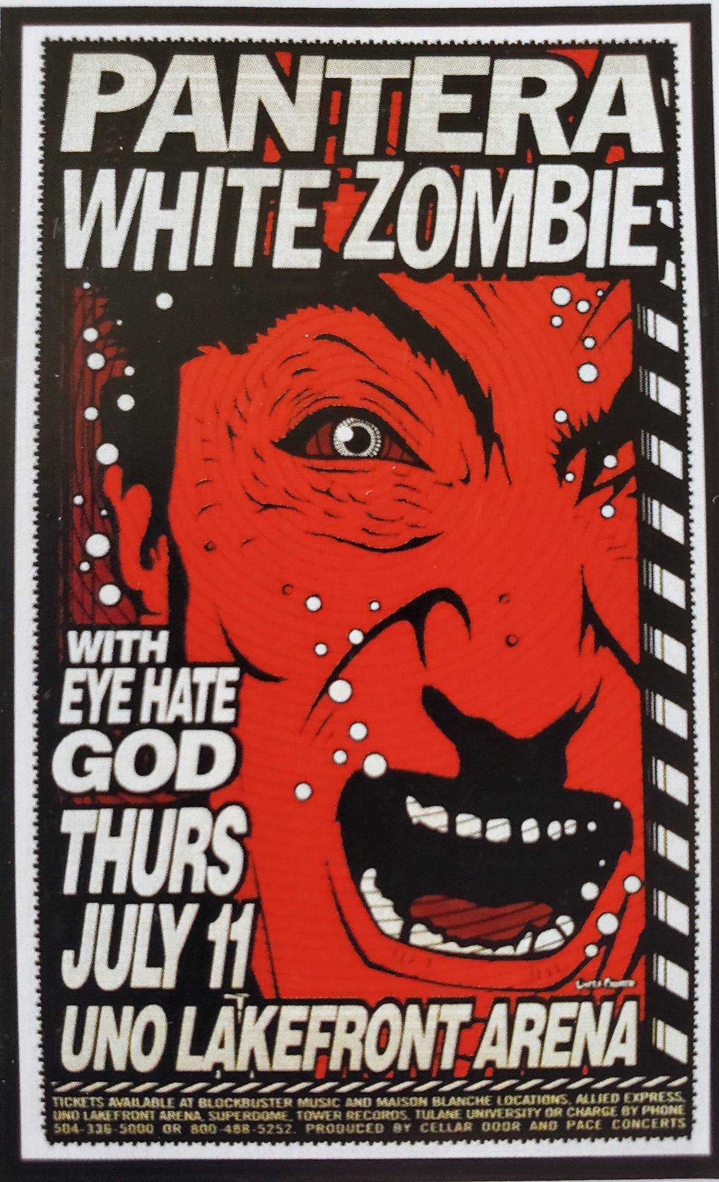 Poster T27 Pantera/White Zombie