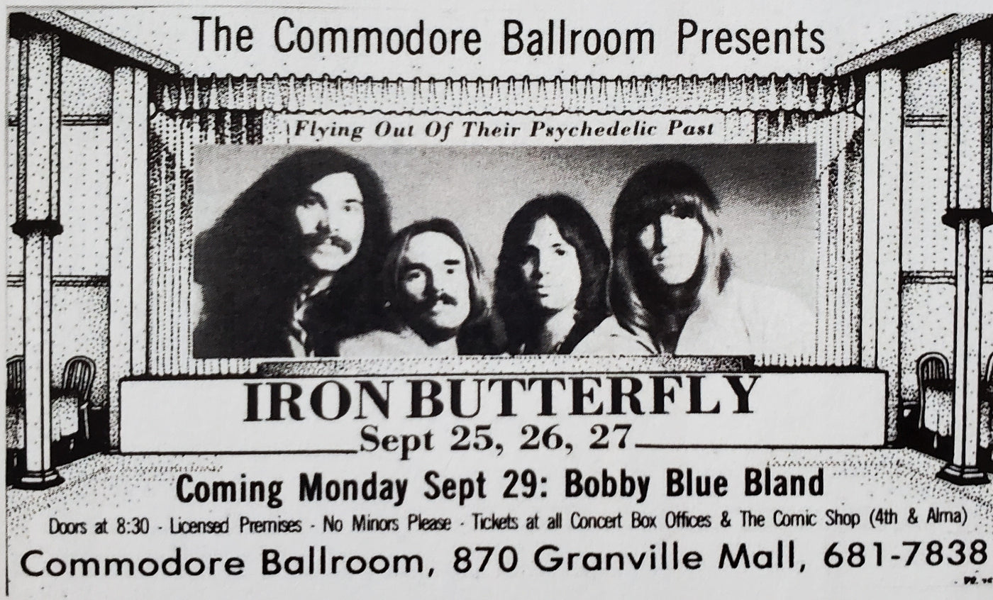 Afterthought Poster P7 Iron Butterfly