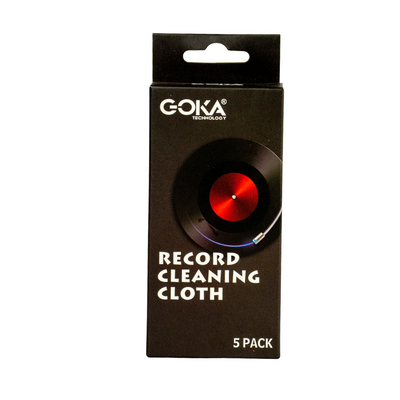 Record Cleaning Cloth - Pack of 5 (GOKA)