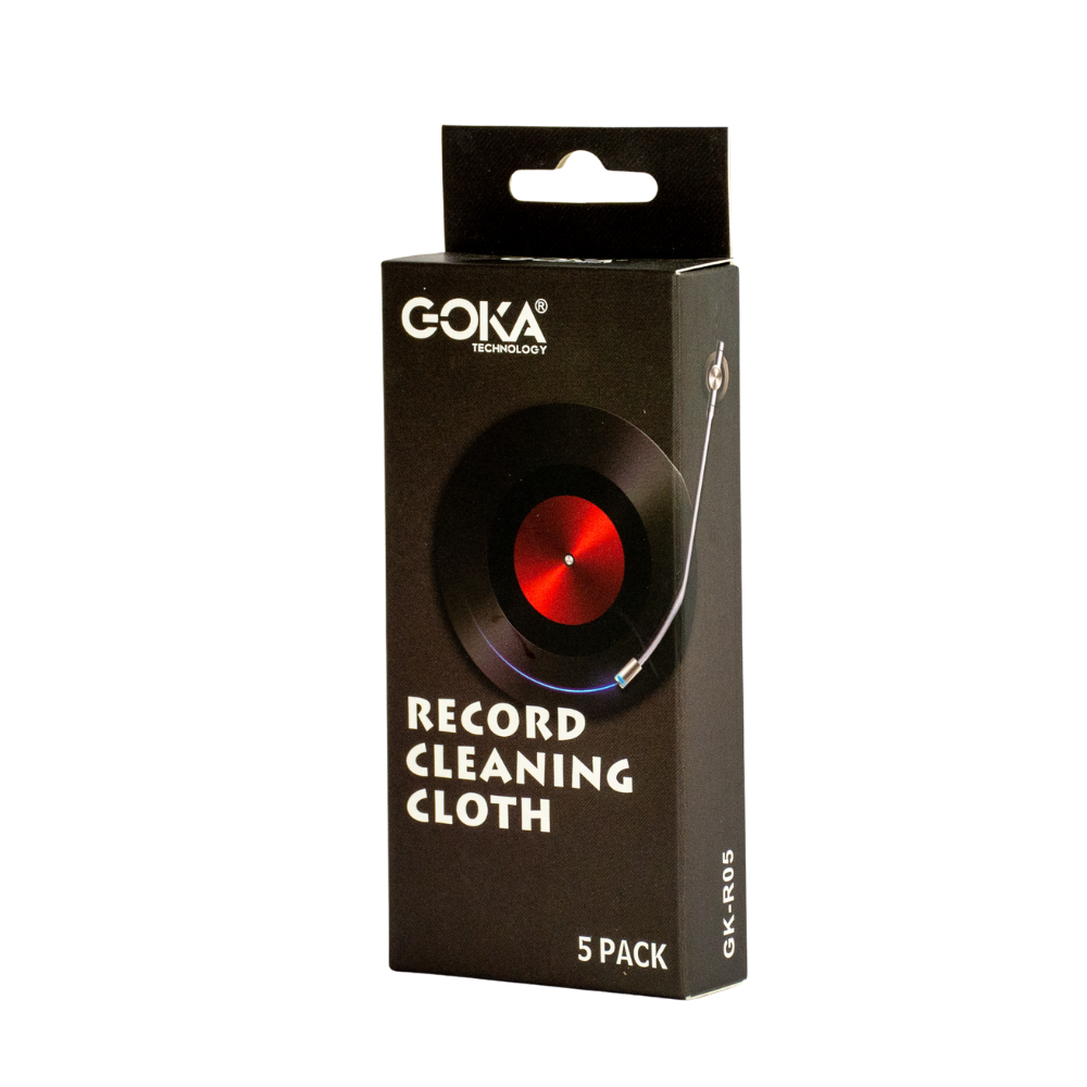 Record Cleaning Cloth - Pack of 5 (GOKA)