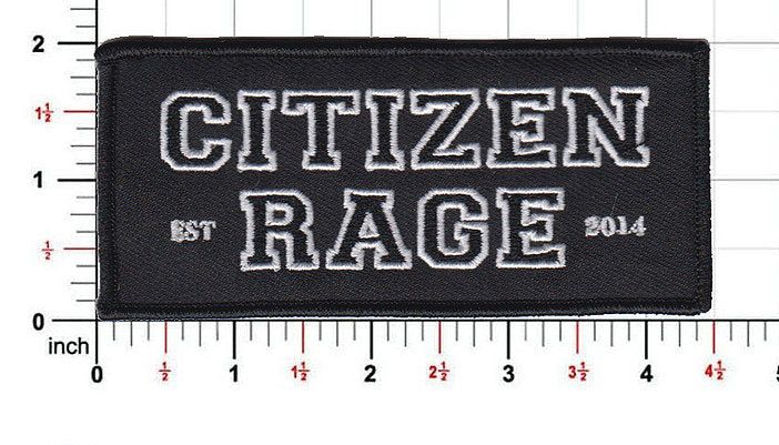 Citizen Rage Black EP CD & Patch Combo! (NEW PRESSING) (CD Album)