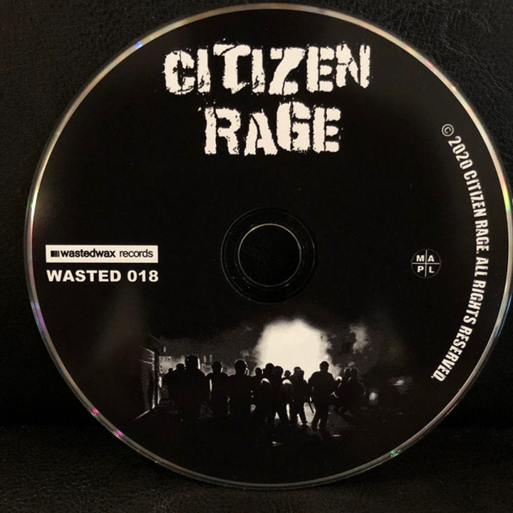 Citizen Rage Black EP CD & Patch Combo! (NEW PRESSING) (CD Album)