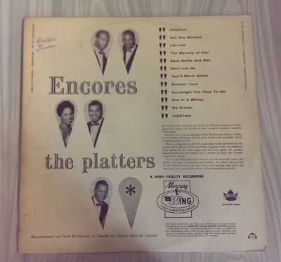 The Platters - Encores!