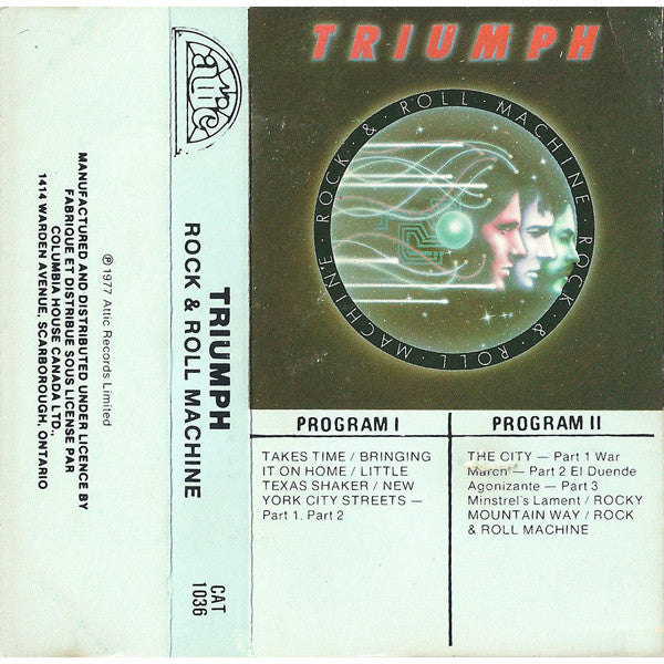 Triumph – Rock & Roll Machine (CASSETTE)