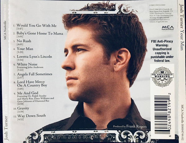 Josh Turner  – Your Man (CD Album)
