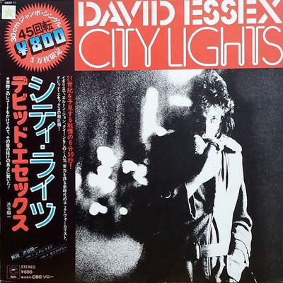 David Essex ‎– City Lights (Japanese Pressing) with obi