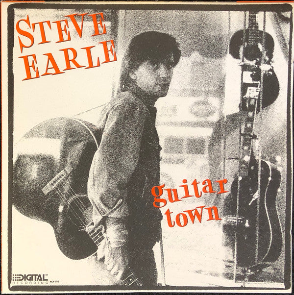 Steve Earle – Guitar Town (CD ALBUM)