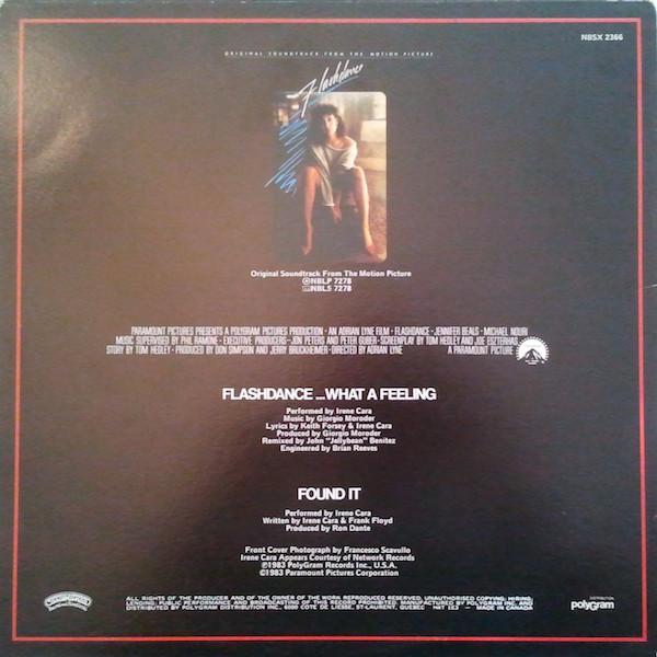 Irene Cara ‎– Flashdance...What A Feeling (12" SINGLE)