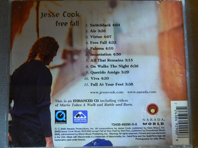 Jesse Cook – Free Fall (CD ALBUM)