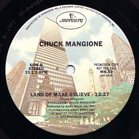 ロフト・クラッシック12inch☆CHUCK MANGIONE / Hill where the lord