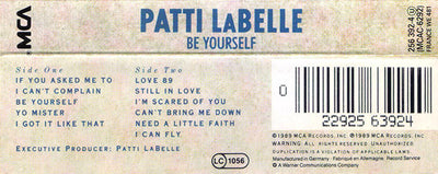 Patti LaBelle – Be Yourself (Cassette)