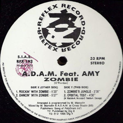 A.D.A.M. Featuring Amy – Zombie (12" SINGLE)