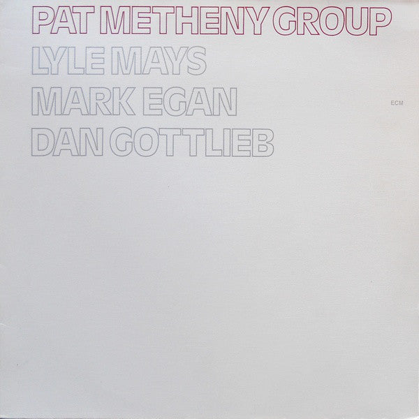 Pat Metheny Group ‎– Pat Metheny Group