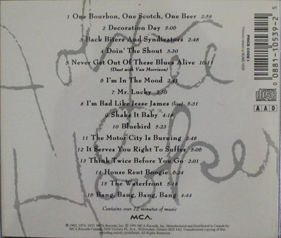 John Lee Hooker – The Best Of John Lee Hooker (1965 To 1974) (CD ALBUM)