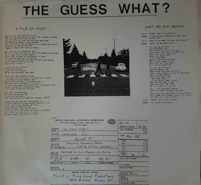 The Guess What? – A Pile Of Rust-7", 45 RPM, Single