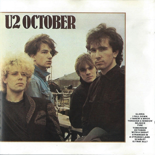 U2 – October (CD ALBUM)