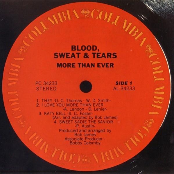 Blood, Sweat & Tears ‎– More Than Ever