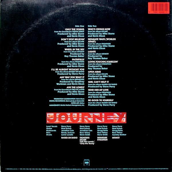 Journey ‎– Greatest Hits