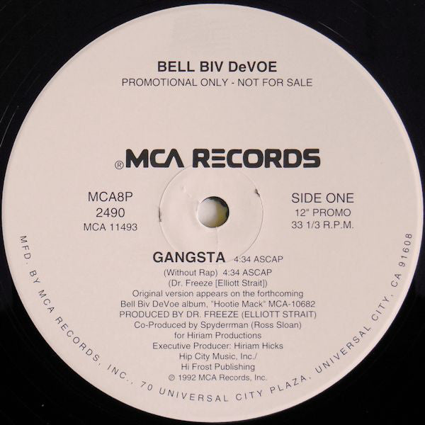 Bell Biv Devoe – Gangsta (12" SINGLE)