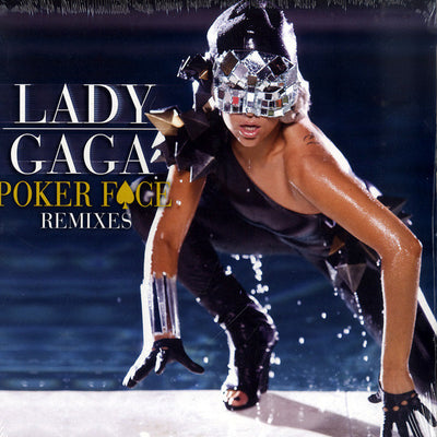 Lady Gaga – Poker Face (Remixes)12", 33 ⅓ RPM, Single, White