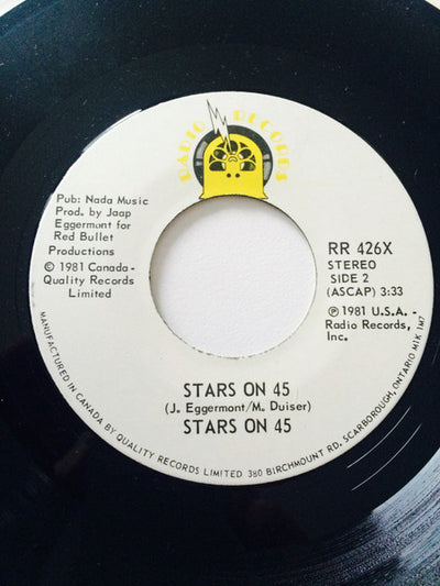 Stars On 45 – Stars On 45 (7" Single 45)