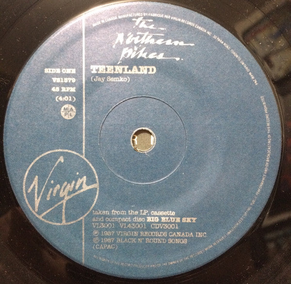 The Northern Pikes – Teenland 7" 45 rpm