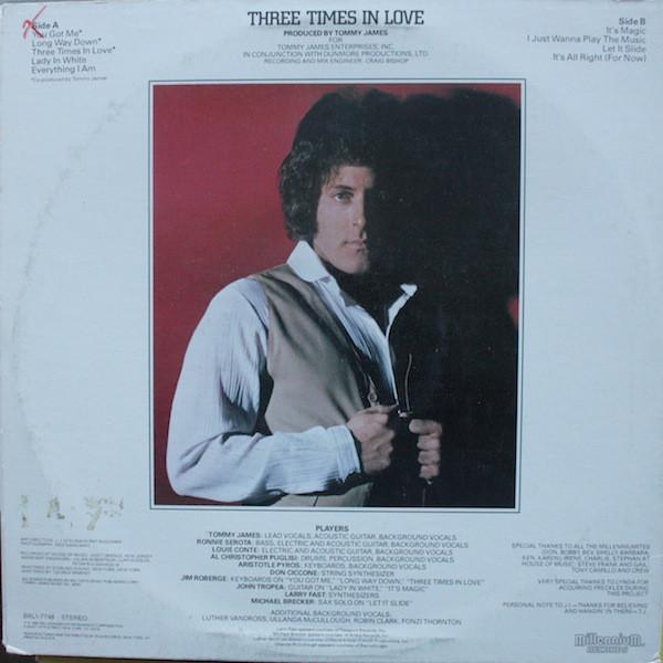 Tommy James ‎– Three Times In Love