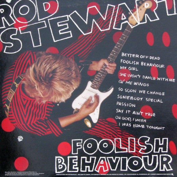 Rod Stewart ‎– Foolish Behaviour