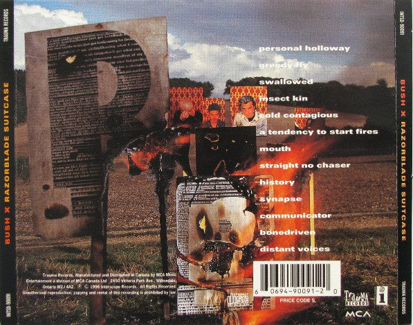 Bush X – Razorblade Suitcase (CD Album)