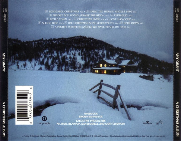 Amy Grant – A Christmas Album (CD ALBUM)