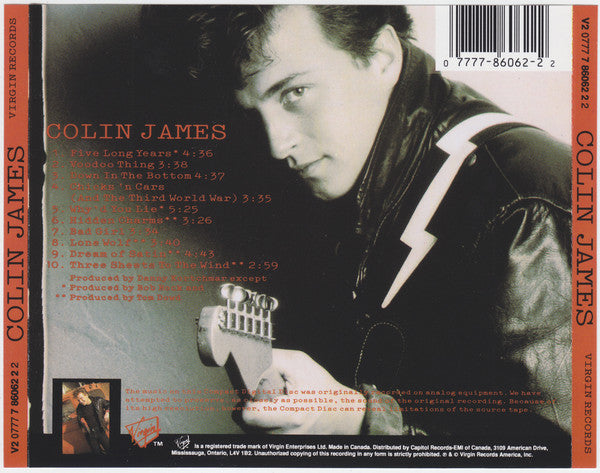 Colin James – Colin James (CD ALBUM)